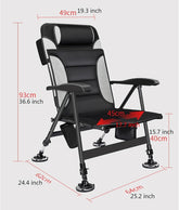 🔥 Final Day — Store Closing Clearance (Tariff Reasons). Limited Stock. First come, first served. Once gone, never back. 🔥Portable Folding Fishing Recliner Chair